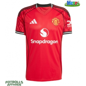 Manchester United Hemmatröja 2025-26 Kortärmad